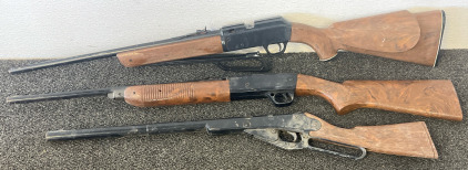 (3) BB Air Rifles