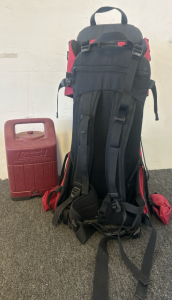 Hike And Light- Including A Coleman Propane Latern Case And A Sherpani Rumba Super Light Child Carrier