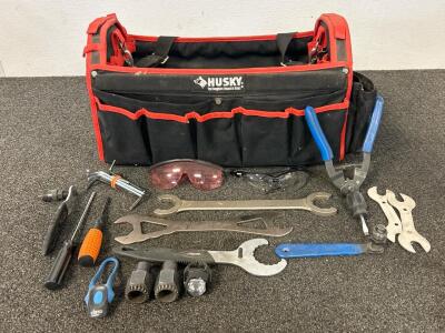 Husky Toolbag With Tools