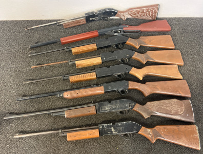 (8) BB Air Rifles For Replacement Parts