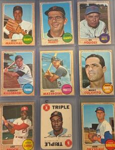 Variety Of Famous Baseball Players Including Gil Hodges, Gaylord Perry, And More