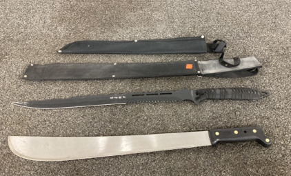 Machete & Serrated Machete