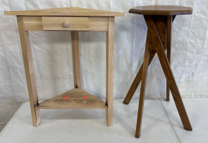 Beige (H 2&rsquo; W 1&rsquo; 8&rdquo; L 10&rdquo;) and Brown (H 2&rsquo; .5&rdquo; W 1&rsquo; L 1&rsquo;) Endtables