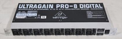 (Offsite) Behringer Ultragain Pro-8 Digital Audiophile 8-Channel A/D Pre-Amp - ADA8000 / +$100 Value!