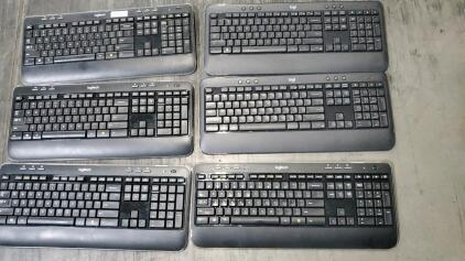 (2) Logitech K540 Wireless Keyboard and (4) K520 Wireless Keyboard