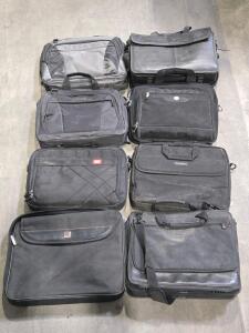 (Offsite) (8) Assorted Laptop Carry Bags