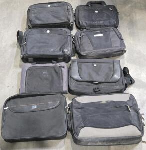 (Offsite) (8) Assorted Laptop Carry Bags