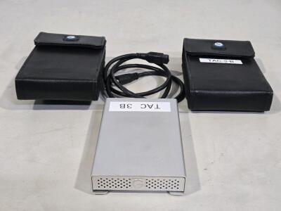 (Offsite) (2) G-Drive Mini 500GB 0G02568 Portable Hard Drive / +$80 Combined Value!