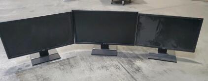 (2) 24"Acer V246HL LCD Computer Monitor, (1) 21.5" Acer V6 Series, such as the V226HQL Model