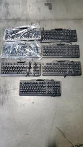 (7) Cherry KC 1000 SC Wired Keyboard