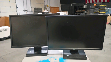 Off-site) (2)22" Widescreen Monitors BenQ or Acer