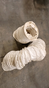 Off-site (2)Collapsible Accordion Style HVAC Duct 12"