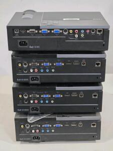 (Offsite) (1) Dell 1510X DLP Projector - Full HD 1080p & (3) Dell 4310WX Projectors [Possibly for Parts] / +$120 Combined Value!