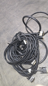 Off-site Assorted (5 DVI) Extension Cords-Assorted Lengths.
