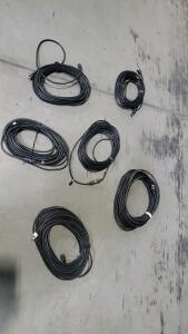 (7) Extension Cables Unknown Footage