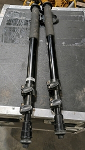 Off-site (2) Manfrotto Monopods 27-65"