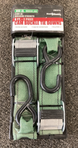 Haul Master (6') Cam Buckle Tie Down Set