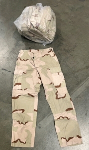 Off-Site) (7) XL Sized Desert Camouflage Pants