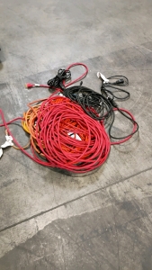 Off-site (6) Extension Cords-Assorted Lengths