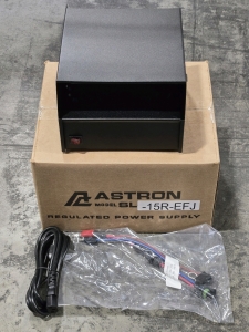 (Offsite) (2) EF Johnson Astron Regulated Radio Power Supply #SL-15R-EFJ / +$200 Value!