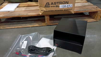 Off-site (2) EF Johnson Astron Regulated Radio Power Supply #SL-15R-EFJ