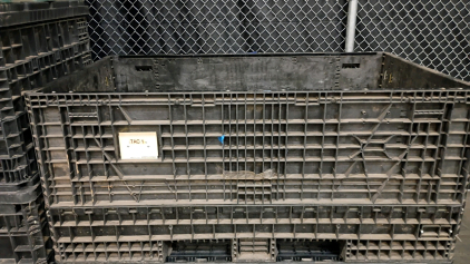 Off-site Ropak Collapsible Polymer Crate 47x78x34
