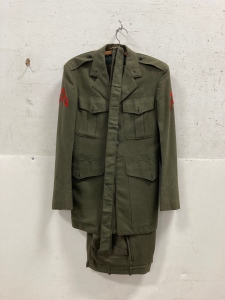 Vintage Military Uniform Please Inspect