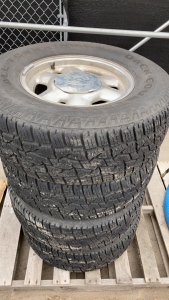 Set Of (4) Back Canyon Tires