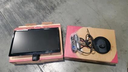 (3) 22" ViewSonic Full HD Wide-Screen Computer Monitor