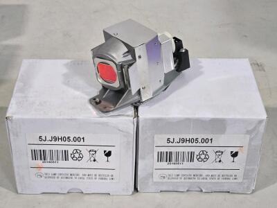 (Offsite) (2) Replacement Lamp for BenQ W1070+ Projector - Part #: 5J.J9H05.001 / +$120 Combined Value!