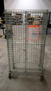 Off-site Heavy Duty Medium Focus Rolling Cage Cart 37x19x69