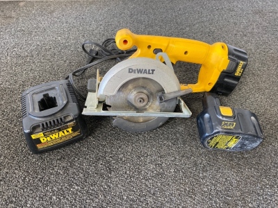 Dewalt Saw and Drill in Case