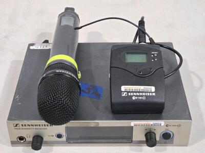 (Offsite) Sennheiser EW300 G3 True Diversity Receiver w/ Wireless Microphone & Body Pack Transmitter / +$500 Value!