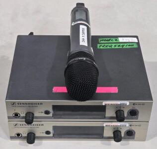 (Offsite) (2) Sennheiser EW300 G3 True Diversity Receiver w/ Wireless Microphone / +$800 Combined Value!