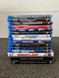 (15) Blu Ray/ DVD Movies