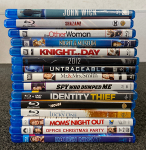 (15) Blu Ray DVD Movies