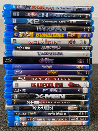 (20) Blu Ray DVD Movies