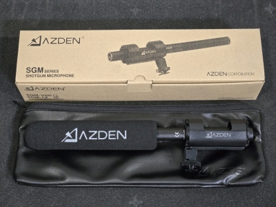 (Offsite) Azden SGM-1X Shotgun Microphone Attachment / +$160 Value!