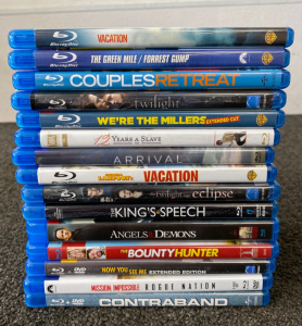 (15) Blu Ray DVD Movies