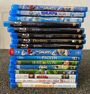 (16) Blu Ray DVD Movies