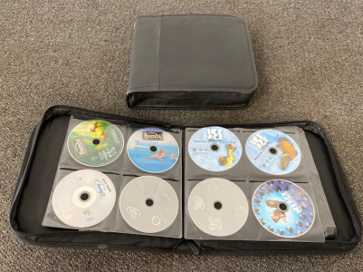 (2) Binders With DVD Movies