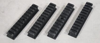 (Offsite) (4) Scope Rail Mounts - Steel - 4⅞"L x 1"W x &frac34;"H / +$100 Value!