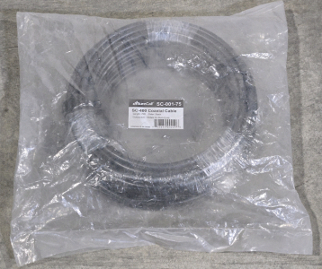 (Offsite) Surecell SC-400 Ultra Low-Loss Coax Cable w/ Male Connectors - 75' / +$80 Value!