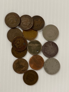 (3) Vintage Nickels and Indian Head Pennies