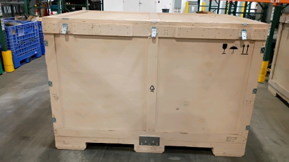 Off-site Extra Large Wooden Crate 48x74x52