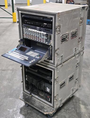 (Offsite) Large Mobile Audio/Video Rack Mount Boxes w/ Equipment / +$2000 Value!