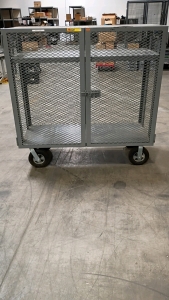 Little Giant Large Rolling Cage Cart 60x60x26