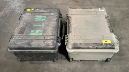 Off-site (2) Pelican Cases 1560 21x16x10