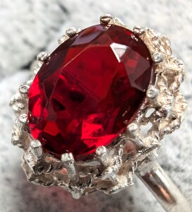 Silver CZ Ring