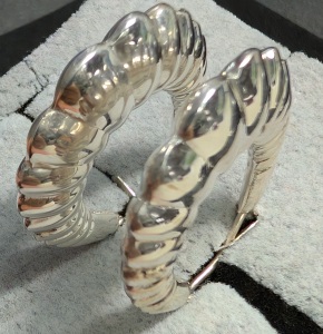7.7G Silver Earrings